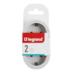 ΠΟΛΥΠΡ 2 ΦΙΣ ΣΟΥΚΟ ΣΕ ΕΥΘΕΙΑ ΛΕΥΚΟ/ΓΚΡΙ LEGRAND – 694516