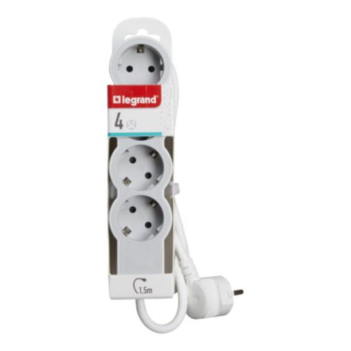 ΠΟΛΥΠΡ STD 4 ΣΟΥΚΟ ΚΑΛ 1,5M ΛΕΥΚΟ/ΓΚΡΙ LEGRAND – 694552