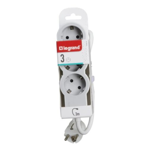 ΠΟΛΥΠΡΙΖΟ STD 3 ΣΟΥΚΟ ΚΑΛ 3M ΛΕΥΚΟ/ΓΚΡΙ LEGRAND – 694559