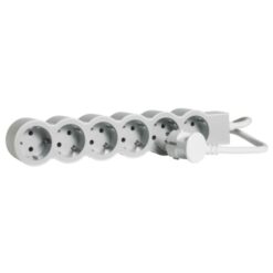 ΠΟΛΥΠΡΙΖΟ STD 6 ΣΟΥΚΟ ΚΑΛ 3M ΛΕΥΚΟ/ΓΚΡΙ LEGRAND – 694565
