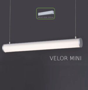 Κρεμαστό Γραμμικό Φωτιστικό Κυλινδρικό VELOR MINI 37-198cm ACA