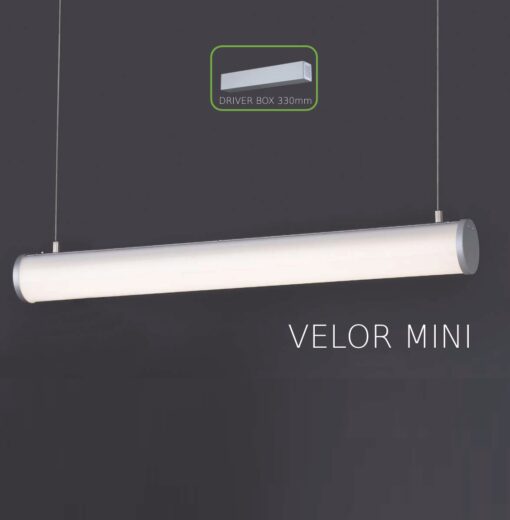 Κρεμαστό Γραμμικό Φωτιστικό Κυλινδρικό VELOR MINI 37-198cm ACA