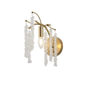 ΑΠΛΙΚΑ ΤΟΙΧΟΥ ΜΕΤΑΛΛΙΚΗ E27 480X250mm ΔΙΑΦΑΝΕΣ ΓΥΑΛΙ ARTE ILLUMINA DYNASTY EUROLAMP – 144-47003