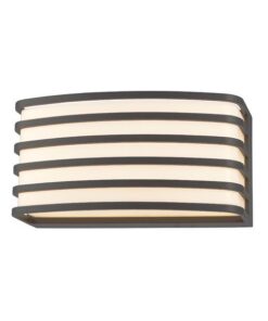 ΑΠΛΙΚΑ ΤΟΙΧΟΥ ΓΡΑΦΙΤΗ ΟΒΑΛ Ε27 200X100X90mm ARTE ILLUMINA EUROLAMP – 145-20241