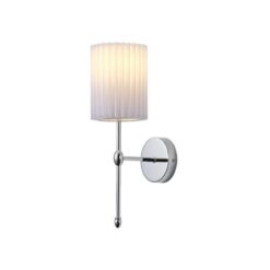 ΑΠΛΙΚΑ ΤΟΙΧΟΥ ΥΦΑΣΜΑ 1XE14  180Χ130Χ400mm ΛΕΥΚΟ ARTE ILLUMINA VELI EUROLAMP – 144-24050
