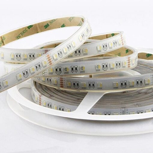 ΤΑΙΝΙΑ LED 5M 10W 24V RGBWW IP68 PRO EUROLAMP – 145-70415