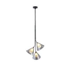 ΦΩΤΙΣΤΙΚΟ ΚΡΕΜΑΣΤΟ ΓΥΑΛΙ 3ΦΩΤΟ G9 420x1680mm ΦΙΜΕ ARTE ILLUMINA DELTA EUROLAMP – 144-24113