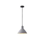 ΦΩΤΙΣΤΙΚΟ ΚΡΕΜΑΣΤΟ ΤΣΙΜΕΝΤΟ 1xΕ27 240X240X200mm ΓΚΡΙ ARTE ILLUMINA YESO EUROLAMP – 144-50009