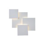 ΦΩΤΙΣΤΙΚΟ TOIXOY ΜΕΤΑΛΛIKO LED 30W 2600Lm 3000Κ 550X550mm ΛΕΥΚΟ ARTE ILLUMINA THALIA EUROLAMP – 144-58025