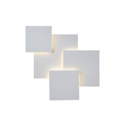 ΦΩΤΙΣΤΙΚΟ TOIXOY ΜΕΤΑΛΛIKO LED 30W 2600Lm 3000Κ 550X550mm ΛΕΥΚΟ ARTE ILLUMINA THALIA EUROLAMP – 144-58025