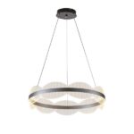 ΦΩΤΙΣΤΙΚΟ ΚΡΕΜΑΣΤΟ ΑΚΡΥΛΙΚΟ ΣΤΡΟΓΓΥΛΟ LED 60W 5400Lm 3000K Φ600mm ΑΣΗΜΙ ARTE ILLUMINA TORINO EUROLAMP – 144-15044