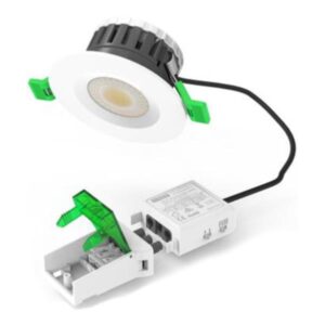 ΦΩΤΙΣΤΙΚΟ ΧΩΝΕΥΤΟ LED Φ90 5/8W 4CCT ΛΕΥΚΟ PRO EUROLAMP – 145-68900