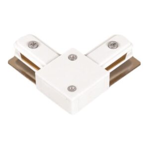 ΣΥΝΔΕΣΜΟΣ ΡΑΓΑΣ UNIVERSAL 2 ΓΡΑΜΜΩΝ ΓΩΝΙΑΣ 90⁰ ΛΕΥΚΟΣ EUROLAMP – 145-59004