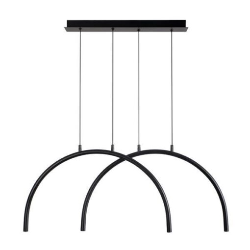 ΦΩΤΙΣΤΙΚΟ ΚΡΕΜΑΣΤΟ AΛΟΥΜΙΝΙΟ-METAΛΛΟ 10W 896Lm 3000K 840x20x330mm MAYΡΟ ARTE ILLUMINA APSIS EUROLAMP – 144-18032