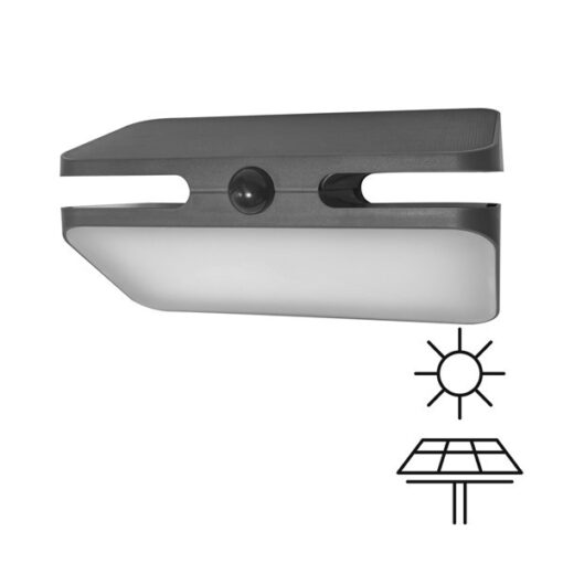 ΑΠΛΙΚΑ ΜΕ ΗΛΙΑΚΟ PANEL 7W 700LM 4000Κ IP54 ΜΕ ΑΝΙΧΝΕΥΤΗ ΚΙΝΗΣΗΣ ARTE ILLUMINA EUROLAMP – 145-20828