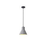 ΦΩΤΙΣΤΙΚΟ ΚΡΕΜΑΣΤΟ ΤΣΙΜΕΝΤΟ ΓΚΡΙ 1xΕ27 200X200X210mm ARTE ILLUMINA ARME EUROLAMP – 144-50007