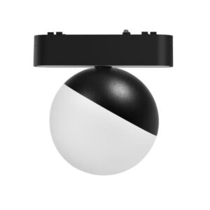 ΦΩΤΙΣΤΙΚΟ ΣΦΑΙΡΙΚΟΜΑΓΝΗΤΙΚΗΣ ΡΑΓΑΣ ULTRA SLIM Φ100mm 10W 3CCT ΜΕ TRIAC EUROLAMP – 145-59511