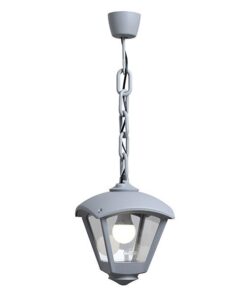 ΚΡΕΜΑΣΤΟ ΦΩΤΙΣΤΙΚΟ ΤΕΤΡΑΓΩΝΟ SICAR ROBY ΓΚΡΙ Ε27 ARTE ILLUMINA EUROLAMP – 145-26078