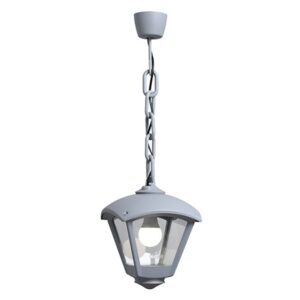 ΚΡΕΜΑΣΤΟ ΦΩΤΙΣΤΙΚΟ ΤΕΤΡΑΓΩΝΟ SICAR ROBY ΓΚΡΙ Ε27 ARTE ILLUMINA EUROLAMP – 145-26078