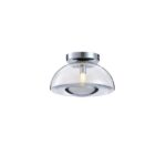 ΠΛΑΦΟΝΙΕΡΑ ΓΥΑΛΙΝΗ G9 230X230X150mm ΑΣΗΜΙ ARTE ILLUMINA CLEAR EUROLAMP – 144-28523
