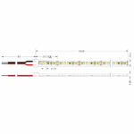 Ταινία LED Emphasis 4,8W 24V CRI90 IP67 210 LED/m 6500K 5m (10.4mm) CUBALUX – 2-CL770140