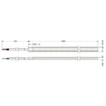 Ταινία LED TΩRA COB 3W 24V CRI90 IP67 320 led/m 6500K 5m (10mm) CUBALUX – 2-CL502119