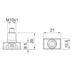 ΔΙΑΚΟΠΤAKI ΠΑΤΗΤΟ ΛΕΥΚΟ ΜΑΚΡΥΛΑΙΜΟ CUBALUX – 2-CL010351