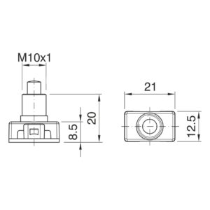 ΔΙΑΚΟΠΤAKI ΠΑΤΗΤΟ ΜΑΥΡΟ ΜΑΚΡΥΛΑΙΜΟ CUBALUX – 2-CL010353