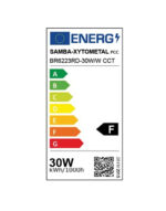 ΦΩΤΙΣΤΙΚΟ ΧΩΝΕΥΤΟ COB LED Φ225 30W 3000K-4000K-6000K 2700lm 45° AC220-240V ΑΛΟΥΜΙΝΙΟΥ ΛΕΥΚΟ PROFESSIONAL UNIVERSE UNIVERSE – 1-U014779