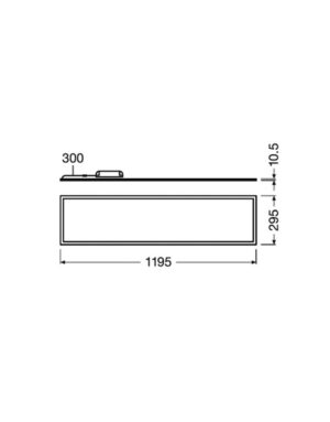 ΦΩΤΙΣΤΙΚΟ PANEL LED 120×30 48W 4000K 5090lm 120° AC100-240V BACKLIGHT ΑΛΟΥΜΙΝΙΟΥ ΛΕΥΚΟ PROFESSIONAL UNIVERSE UNIVERSE – 1-U014861