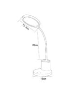 ΦΩΤΙΣΤΙΚΟ ΠΟΡΤΑΤΙΦ ΓΡΑΦΕΙΟΥ LED 10W DIM CCT 5 GRADE  550lm ΠΛΑΣΤΙΚΟ ΛΕΥΚΟ UNIVERSE UNIVERSE – 1-U015240