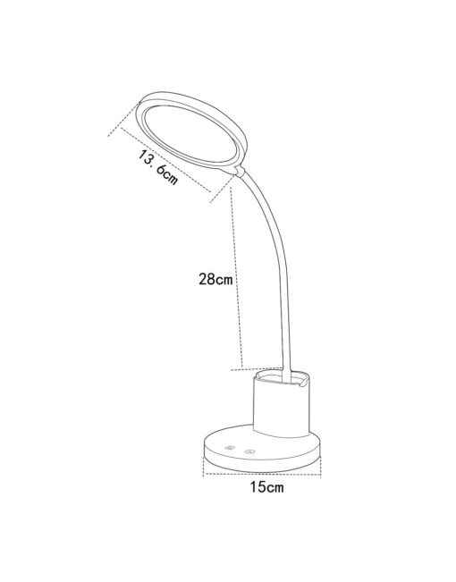 ΦΩΤΙΣΤΙΚΟ ΠΟΡΤΑΤΙΦ ΓΡΑΦΕΙΟΥ LED 10W DIM CCT 5 GRADE  550lm ΠΛΑΣΤΙΚΟ ΛΕΥΚΟ UNIVERSE UNIVERSE – 1-U015240