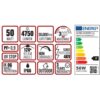 ΠΡΟΒΟΛΕΑΣ LED DOB 50W 3CCT(3000/4000/6500K) 180-265V 4750m 120° IP66 ΑΝΘΡΑΚΙ UNIVERSE UNIVERSE – 1-U016056