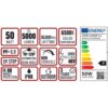 ΦΩΤΙΣΤΙΚΟ ΔΡΟΜΟΥ LED SMD DOB 50W 6500K 180-265V 5000lm 70°x140 IP66 ΑΝΘΡΑΚΙ UNIVERSE UNIVERSE – 1-U016117