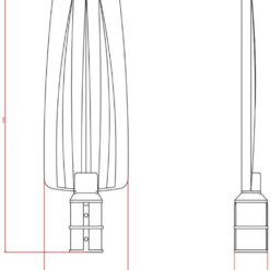 ΦΩΤΙΣΤΙΚΟ ΔΡΟΜΟΥ LED SMD DOB 100W 6500K 180-265V 10000lm 70°x140 IP66 ΑΝΘΡΑΚΙ UNIVERSE UNIVERSE – 1-U016124