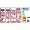 ΦΩΤΙΣΤΙΚΟ ΔΡΟΜΟΥ LED SMD DOB 100W 6500K 180-265V 10000lm 70°x140 IP66 ΑΝΘΡΑΚΙ UNIVERSE UNIVERSE – 1-U016124