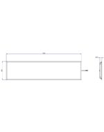 ΦΩΤΙΣΤΙΚΟ PANEL LED 120×30 40W 3CCT (3000/4000/6500K) 4800lm 120° AC220-240V SELVE DRIVER EAGLERISE ΑΛΟΥΜΙΝΙΟΥ ΛΕΥΚΟ PROFESSIONA UNIVERSE – 1-U016230