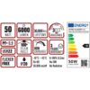 MODULAR ΓΡΑΜΜΙΚΟ ΦΩΤΙΣΤΙΚΟ LED 1500x55x55 50W 3CCT (3000/4000/6500 K) 6000lm AC170-265V AΛΟΥΜΙΝΙΟΥ ΜΑΥΡΟ UNIVERSE UNIVERSE – 1-U016308