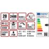 MODULAR ΓΡΑΜΜΙΚΟ ΦΩΤΙΣΤΙΚΟ LED 600x55x55 20W 3CCT (3000/4000/6500 K) 2400lm AC170-265V AΛΟΥΜΙΝΙΟΥ ΛΕΥΚΟ UNIVERSE UNIVERSE – 1-U016315