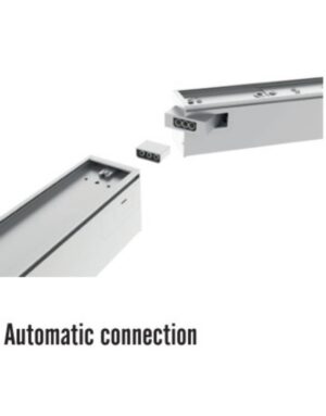 MODULAR ΓΡΑΜΜΙΚΟ ΦΩΤΙΣΤΙΚΟ LED 600x55x55 20W 3CCT (3000/4000/6500 K) 2400lm AC170-265V AΛΟΥΜΙΝΙΟΥ ΛΕΥΚΟ UNIVERSE UNIVERSE – 1-U016315