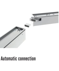 MODULAR ΓΡΑΜΜΙΚΟ ΦΩΤΙΣΤΙΚΟ LED 1200x55x55 40W 3CCT (3000/4000/6500 K) 4800lm AC170-265V AΛΟΥΜΙΝΙΟΥ ΛΕΥΚΟ UNIVERSE UNIVERSE – 1-U016322