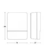 LUX SWITCH NM 2000 BLACK STEINEL – 1-ST550318