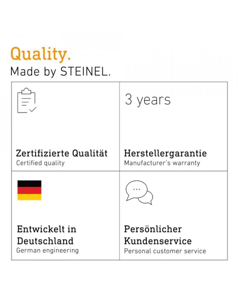 LUX SWITCH NM 2000 BLACK STEINEL – 1-ST550318