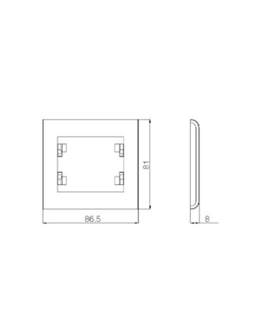 MANOLYA ΠΛΑΙΣΙΟ ΜΟΝΟ ΚΟΡΑΛΙ MAKEL MAKEL – 2-M41093701