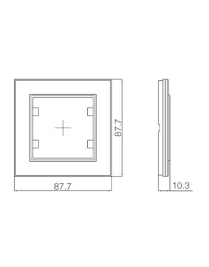 KAREA ΠΛΑΙΣΙΟ ΜΟΝΟ ΜΕΓΑΛΟ ΚΟΡΑΛΙ MAKEL MAKEL – 2-M56093701