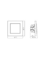 KAREA ΜΠΟΥΤΟΝ+ΦΩΣ ΜΑΥΡΟ ΜΑΤ MAKEL MAKEL – 2-M57054124