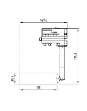 ΦΩΤΙΣΤΙΚΟ ΣΠΟΤ ΡΑΓΑΣ ΓΙΑ ΛΑΜΠΑ ES111/GU10 max100W ΛΕΥΚΟ ΜΕ 3Φ ΑΝΤΑΠΤΟΡΑ UNIVERSE UNIVERSE – 2-U003667