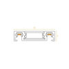 ΡΑΓΑ ΜΑΓΝΗΤΙΚΗ 48V SLIM 2 ΜΕΤΡΗ + DUST PROOF + ΤΑΠΑ ΜΑΥΡΗ UNIVERSE UNIVERSE – 2-U013925