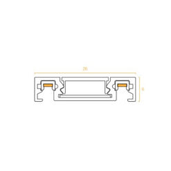 ΡΑΓΑ ΜΑΓΝΗΤΙΚΗ 48V SLIM 2 ΜΕΤΡΗ + DUST PROOF + ΤΑΠΑ ΜΑΥΡΗ UNIVERSE UNIVERSE – 2-U013925