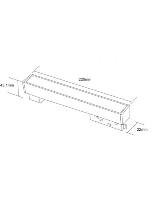 STANDARD FLOOD LIGHT 12W 3000K 24° ΓΙΑ ΜΑΓΝΗΤΙΚΗ ΡΑΓΑ 48V ΜΑΥΡΟ UNIVERSE UNIVERSE – 2-U014540